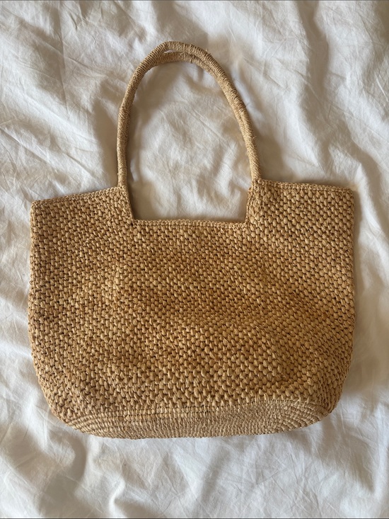 Mar Y Sol Handbags - Mar Y Sol Raffia Tote Bag, Natural